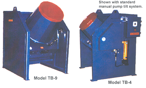 Tumblers  Tilting Barrel Tumbling Machines